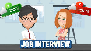 practice job interviews in English